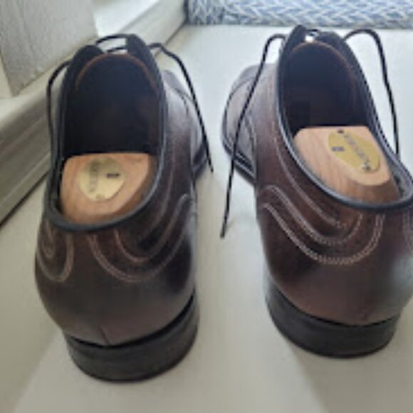 To Boot New York Brown Leather Dress Shoes Men\'s Sz 9.5 main image 4